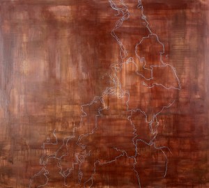 Ayawardi, 2007, acrylic on canvas, 180 x 200 cm (sold)