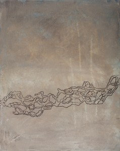 Brahmaputra, 2007, acrylic on canvas, 37 x 29 cm