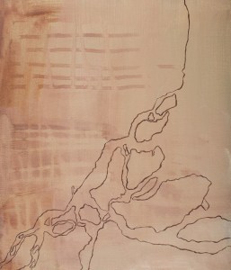 Amazonas, 2007, acrylic on canvas, 37 x 29 cm