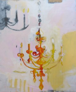 Renaissance of Wonder, 2015, mixed media on canvas, 56 x 46 inches (sold)